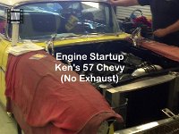 Startup  Starting the new engine for the first time